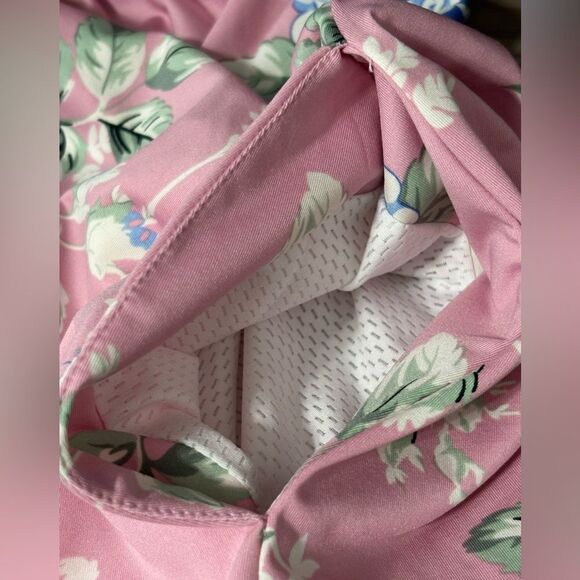 Laura Ashley Golf & Tennis Floral Pink Women's Dress Medium Sleeveless Gorpcore - Picture 10 of 10